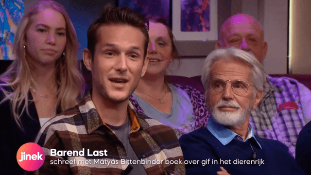 Te gast bij Jinek.